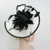 Hats | Women’s Vintage Polyester/Sinamay With Faux Feather Kentucky Derby Saucer Hats With Headband Blue – Girls