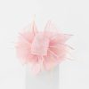 Hats | Women’s Vintage Sinamay With Faux Feather/Flower Kentucky Derby Church Hats Pearl Pink – Girls