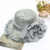 Hats | Women’s Wide Brim Lace With Flower Kentucky Derby Church Hats Khaki – Girls