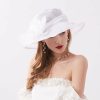 Hats | Women’s Wide Brim Organza Kentucky Derby Church Hats Pink – Girls