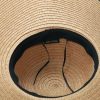 Hats | Women’s Wide Brim Packable Summer Raffia Beach Holiday Sun Protection Straw Hats Black – Girls