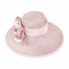 Hats | Women’s Wide Brim Sinamay With Bowknot/Ribbons Kentucky Derby Church Hats Pink – Girls