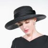 Hats | Women’s Wide Brim Summer Polyester With Bowknot/Ribbons Kentucky Derby Church Hats/Panama Hats Champagne – Girls