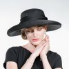 Hats | Women’s Wide Brim Summer Polyester With Bowknot/Ribbons Kentucky Derby Church Hats/Panama Hats Champagne – Girls