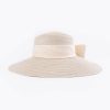 Hats | Women’s Wide Brim Summer Polyester With Bowknot/Ribbons Kentucky Derby Church Hats/Panama Hats Champagne – Girls