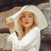 Hats | Women’s Wide Brim Summer Straw Kentucky Derby Floppy Hats/Church Hats White – Girls