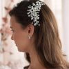 Headpieces | Crystal Hair Combs Bridal Wedding Headpieces Silver – Girls