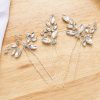 Headpieces | Crystal Hair Pins Sets Bridal Wedding Headpieces (Set of 3) Silver – Girls