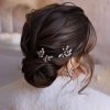 Headpieces | Crystal Hair Pins Sets Bridal Wedding Headpieces (Set of 3) Silver – Girls