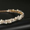 Headpieces | Crystal Pearl Headbands Bridal Wedding Headpieces Gold – Girls