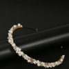 Headpieces | Crystal Pearl Headbands Bridal Wedding Headpieces Gold – Girls