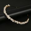 Headpieces | Crystal Pearl Headbands Bridal Wedding Headpieces Gold – Girls