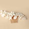 Headpieces | Flower Hair Combs Bridal Wedding Headpieces Gold – Girls