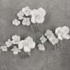 Headpieces | Flower Hair Combs Bridal Wedding Headpieces Gold – Girls