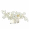 Headpieces | Flower Hair Combs Bridal Wedding Headpieces Gold – Girls