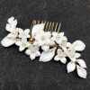 Headpieces | Flower Hair Combs Bridal Wedding Headpieces Gold – Girls