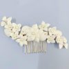 Headpieces | Flower Hair Combs Bridal Wedding Headpieces Gold – Girls