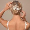 Headpieces | Flower Hair Pins Bridal Wedding Headpieces (Sold in a single piece) Silver – Girls