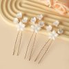 Headpieces | Flower Hair Pins Sets Bridal Wedding Headpieces (Set of 3) White – Girls