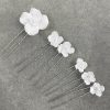 Headpieces | Flower Hair Pins Sets Bridal Wedding Headpieces (Set of 6) Gold – Girls