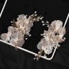 Headpieces | Pearl Flower Hair Clips Gorgeous Bridal Wedding Headpieces (Sold in a single piece) Gold – Girls