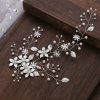 Headpieces | Pearl Flower Hair Vines Bridal Wedding Headpieces Gold – Girls