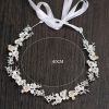 Headpieces | Pearl Flower Headbands Halo Bridal Wedding Headpieces  – Girls