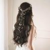 Headpieces | Pearl Hair Vines Classic/Halo Bridal Wedding Headpieces Silver – Girls