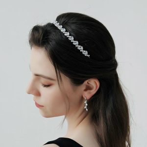 Headpieces | Pearl Headbands Gorgeous Bridal /Bridesmaid Wedding Headpieces Silver – Girls