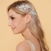 Headpieces | Pearl Leaf Hair Clips Sets Bridal Wedding Headpieces (Set of 2) Silver – Girls