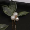 Headpieces | Pearl Leaf Hair Pins Sets Bridal Bridesmaid Wedding Headpieces (Set of 6) As Picture – Girls