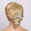 Headpieces | Pearl Rhinestone Bridal Wedding Hair Combs Headpieces Gold – Girls