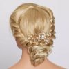 Headpieces | Pearl Rhinestone Bridal Wedding Hair Combs Headpieces Gold – Girls