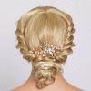 Headpieces | Pearl Rhinestone Bridal Wedding Hair Combs Headpieces Gold – Girls