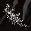 Headpieces | Pearl Rhinestone Hair Vines Bridal Wedding Headpieces Silver – Girls