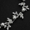 Headpieces | Pearl Rhinestone Halo Bridal Wedding Hair Vines Headpieces Silver – Girls