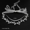 Headpieces | Pearl Rhinestone Halo Bridal Wedding Hair Vines Headpieces Silver – Girls