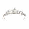 Headpieces | Rhinestone Crowns & Tiaras Bridal Wedding Headpieces Silver – Girls