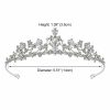 Headpieces | Rhinestone Crowns & Tiaras Bridal Wedding Headpieces Silver – Girls