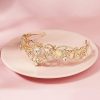 Headpieces | Rhinestone Crowns & Tiaras Luxurious Bridal Wedding Headpieces Gold – Girls