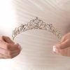 Headpieces | Rhinestone Crowns & Tiaras Luxurious Bridal Wedding Headpieces Gold – Girls