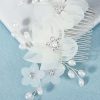 Headpieces | Rhinestone Flower Hair Pins & Hair Combs Sets Bridal Wedding Headpieces Silver – Girls