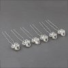 Headpieces | Rhinestone Hair Pins Sets Bridal Wedding Headpieces (Set of 6) Silver – Girls