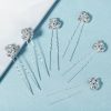 Headpieces | Rhinestone Hair Pins Sets Bridal Wedding Headpieces (Set of 6) Silver – Girls