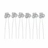 Headpieces | Rhinestone Hair Pins Sets Bridal Wedding Headpieces (Set of 6) Silver – Girls