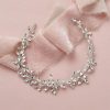 Headpieces | Rhinestone Hair Vines Halo Bridal Wedding Headpieces Silver – Girls