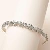 Headpieces | Rhinestone Headbands Glamourous Bridal /Bridesmaid Wedding Headpieces Silver – Girls