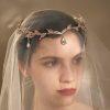 Headpieces | Rhinestone Headbands Halo Bridal Wedding Headpieces Silver – Girls