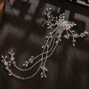 Headpieces | Rhinestone Leaf Hair Vines Gorgeous Bridal Wedding Headpieces Silver – Girls