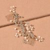 Headpieces | Vintage Pearl Rhinestone Bridal Wedding Hair Combs Silver – Girls